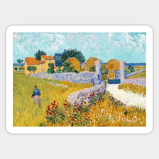 Dutch Farm House print Sticker